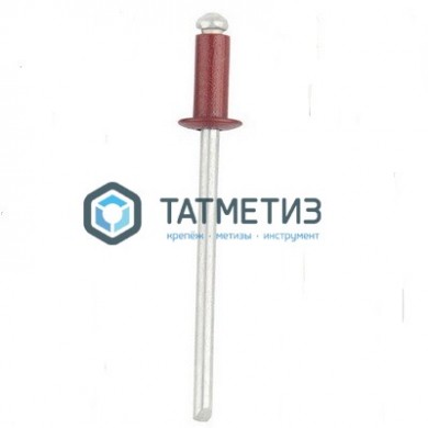 Заклепки ZK ал/ст 3,2x 8 RAL 3009 (1000 шт/уп)  ТК -  магазин крепежа «ТАТМЕТИЗ»