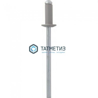 Заклепки ZK ал/ст 4,0x10 RAL 7004 (1000 шт/уп) -  магазин крепежа «ТАТМЕТИЗ»