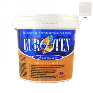 Деревозащитное средство Eurotex БЕЛЫЙ 0,9 кг-./6 | «ТАТМЕТИЗ» Деревозащитное средство Eurotex БЕЛЫЙ 0,9 кг-./6 - магазин крепежа «ТАТМЕТИЗ»