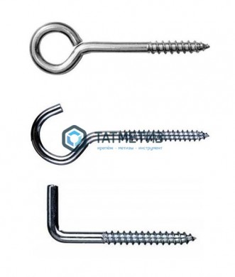 Шуруп-полукольцо 4х70 ТК -  магазин крепежа «ТАТМЕТИЗ»