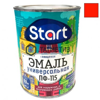 Эмаль ПФ-115 КРАСНАЯ 0,8 кг-. /14 СТАРТ | «ТАТМЕТИЗ» Эмаль ПФ-115 КРАСНАЯ 0,8 кг-. /14 СТАРТ - магазин крепежа «ТАТМЕТИЗ»