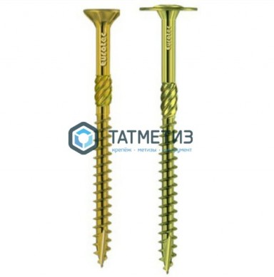 Шуруп с/нарез. д/дерева, потай 6х140 (100 шт.) | «ТАТМЕТИЗ» Шуруп с/нарез. д/дерева, потай 6х140 (100 шт.) - магазин крепежа «ТАТМЕТИЗ»