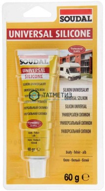 Герметик силиконовый SOUDAL универсальный ПРОЗРАЧНЫЙ 60 мл / 12 -  магазин крепежа «ТАТМЕТИЗ»