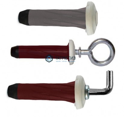 Анкер для пустотелых оснований с L-крюком 10 х 38, М5х45, 3-10мм -  магазин крепежа «ТАТМЕТИЗ»