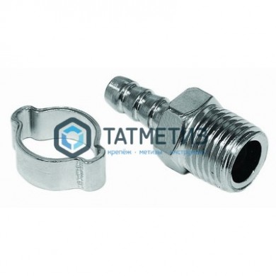 Переходник 1/4" П-елочка 6мм+кольцо 6х11мм, ELITECH (0704.023200) -  магазин крепежа «ТАТМЕТИЗ»