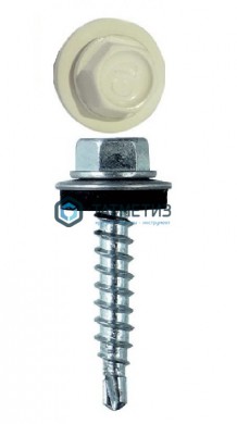 Саморез окраш.кров. 4,8х29 /1015/ DAXMER MS (10х250) | «ТАТМЕТИЗ» Саморез окраш.кров. 4,8х29 /1015/ DAXMER MS (10х250) - магазин крепежа «ТАТМЕТИЗ»