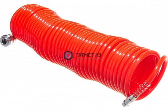 Шланг спиральный воздушный, 10 м, с быстросъемными соединениями// Matrix | «ТАТМЕТИЗ» Шланг спиральный воздушный, 10 м, с быстросъемными соединениями// Matrix - магазин крепежа «ТАТМЕТИЗ»