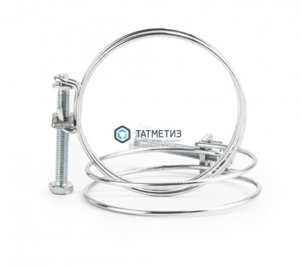 Хомут проволочный, цинк, 16 мм (5/8") (50 шт) | «ТАТМЕТИЗ» Хомут проволочный, цинк, 16 мм (5/8") (50 шт) - магазин крепежа «ТАТМЕТИЗ»