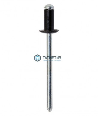 Заклепки ZK ал/ст 4,8x12 RAL 9005 -  магазин крепежа «ТАТМЕТИЗ»