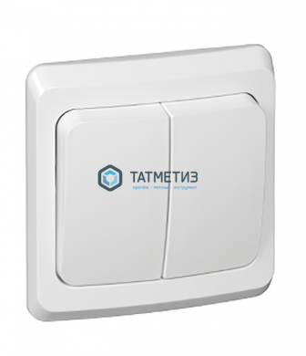 Выключатель 2-кл. СП Вега 10А IP20 BC10-2-0-ВБ бел. ИЭК EVV20-K01-10-DM | «ТАТМЕТИЗ» Выключатель 2-кл. СП Вега 10А IP20 BC10-2-0-ВБ бел. ИЭК EVV20-K01-10-DM - магазин крепежа «ТАТМЕТИЗ»