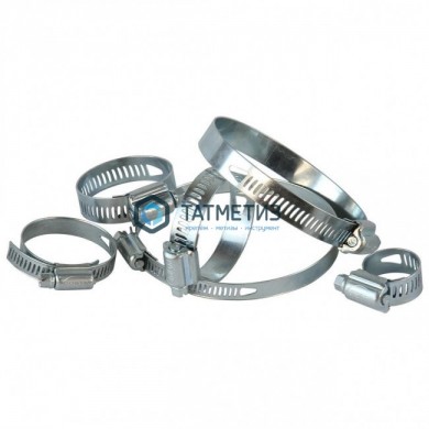 Хомут червячный   70-90 мм-10 мм NOVA -  магазин крепежа «ТАТМЕТИЗ»