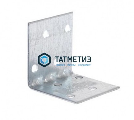 Усиленный монтажный уголок 40x40x40x1,5 mm RKMP1 -  магазин крепежа «ТАТМЕТИЗ»