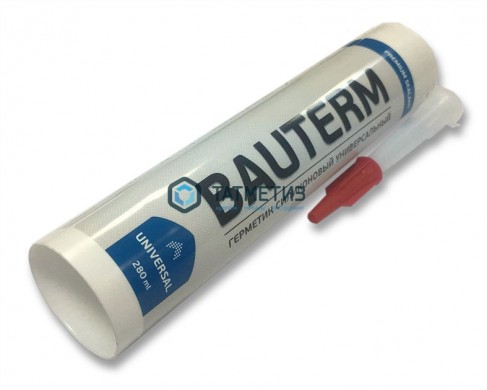 Герметик силиконовый BAUTERM ПРОЗРАЧНЫЙ 280мл / 12 -  магазин крепежа «ТАТМЕТИЗ»