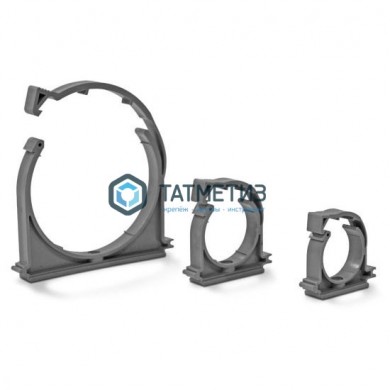 Клипса трубная 75 с фиксат | «ТАТМЕТИЗ» Клипса трубная 75 с фиксат - магазин крепежа «ТАТМЕТИЗ»