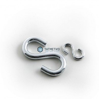 Крюк Тип S 4  (285 шт/уп) -  магазин крепежа «ТАТМЕТИЗ»