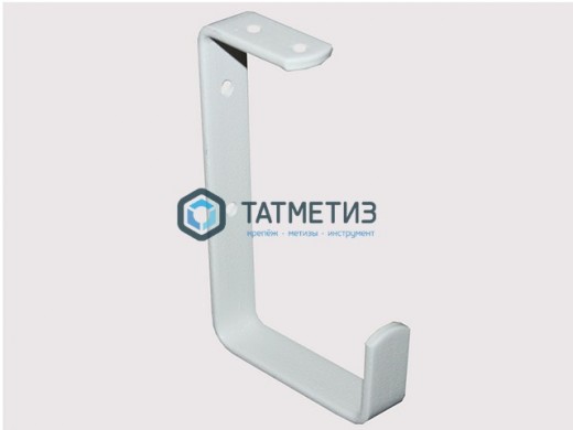 Держатель универсальный , потолочный, белый, 80х130х20х50х40х4,0мм УДП1 (20) | «ТАТМЕТИЗ» Держатель универсальный , потолочный, белый, 80х130х20х50х40х4,0мм УДП1 (20) - магазин крепежа «ТАТМЕТИЗ»