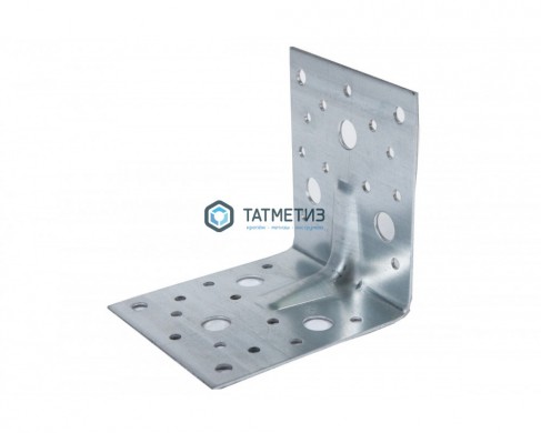 Крепежный усиленный уголок KUU 105x105x90 х 2,0мм | «ТАТМЕТИЗ» Крепежный усиленный уголок KUU 105x105x90 х 2,0мм - магазин крепежа «ТАТМЕТИЗ»
