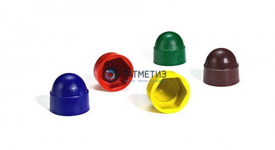 Колпачок для болтов и гаек М 8/ S13, ЖЕЛТЫЙ -  магазин крепежа «ТАТМЕТИЗ»
