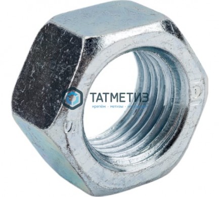 Гайка DIN 934 кп 10 М30  оцинкованная -  магазин крепежа «ТАТМЕТИЗ»