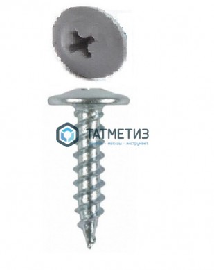 Саморез п/ш остр. 4,2x32  RAL 7024 (500 шт/уп) -  магазин крепежа «ТАТМЕТИЗ»