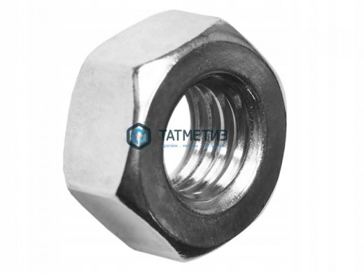 Гайка М 6 DIN 934 А2 нержавейка (2000 шт/уп) | «ТАТМЕТИЗ» Гайка М 6 DIN 934 А2 нержавейка (2000 шт/уп) - магазин крепежа «ТАТМЕТИЗ»