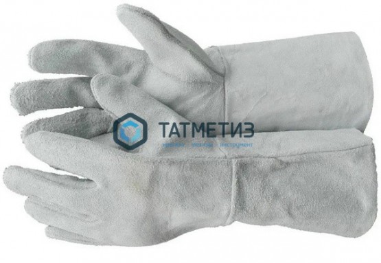 Краги сварщика серые | «ТАТМЕТИЗ» Краги сварщика серые - магазин крепежа «ТАТМЕТИЗ»