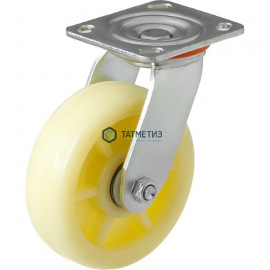 Колеса большегрузные НЕЙЛОН поворотное с площадкой d 125 мм -  магазин крепежа «ТАТМЕТИЗ»