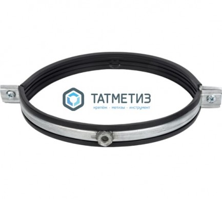 Хомут для воздуховодов D1000мм с уплотнителем М10 -  магазин крепежа «ТАТМЕТИЗ»