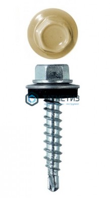 Саморез окраш.кров. 4,8х29 /1015/ DAXMER MS (10х250) | «ТАТМЕТИЗ» Саморез окраш.кров. 4,8х29 /1015/ DAXMER MS (10х250) - магазин крепежа «ТАТМЕТИЗ»