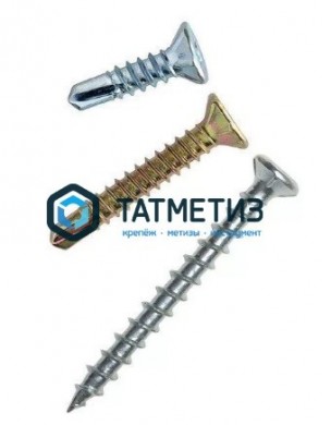 Саморезы оконные 3,9х19 сверло цинк (20 000 шт/уп) КК | «ТАТМЕТИЗ» Саморезы оконные 3,9х19 сверло цинк (20 000 шт/уп) КК - магазин крепежа «ТАТМЕТИЗ»