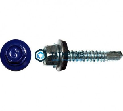 Саморез окраш.кров. 5,5х19 /5015/ -  магазин крепежа «ТАТМЕТИЗ»