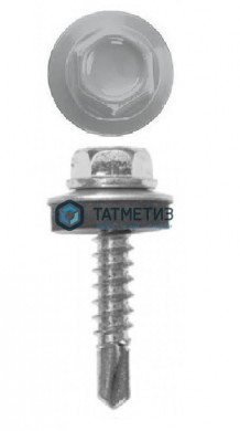 Саморез окраш.кров. 5,5х19 /7004/  (250 шт/уп)  КК -  магазин крепежа «ТАТМЕТИЗ»