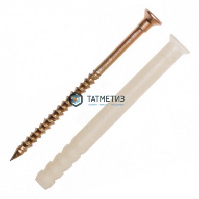 Дюбель-гвоздь 8х100 потай (100 шт/уп) ТК нейлон | «ТАТМЕТИЗ» Дюбель-гвоздь 8х100 потай (100 шт/уп) ТК нейлон - магазин крепежа «ТАТМЕТИЗ»