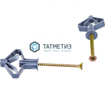 Дюбель Бабочка TNF 10х50 (200 шт/уп) -  магазин крепежа «ТАТМЕТИЗ»