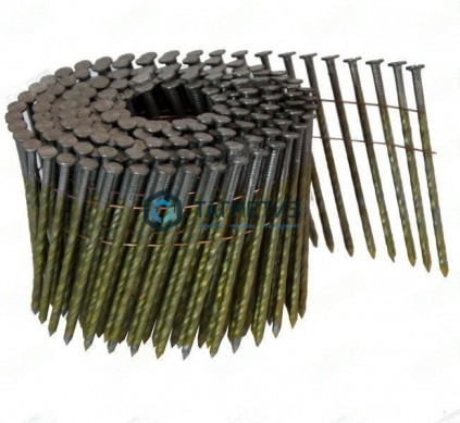 Гвозди с винтовой накаткой на кассетах 2,8 х 70 (250 шт/кас, 6000 шт/кор) SCH | «ТАТМЕТИЗ» Гвозди с винтовой накаткой на кассетах 2,8 х 70 (250 шт/кас, 6000 шт/кор) SCH - магазин крепежа «ТАТМЕТИЗ»