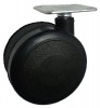 Колесо мебельное поворотное, черный нейлон FWP60 -  магазин крепежа «ТАТМЕТИЗ»