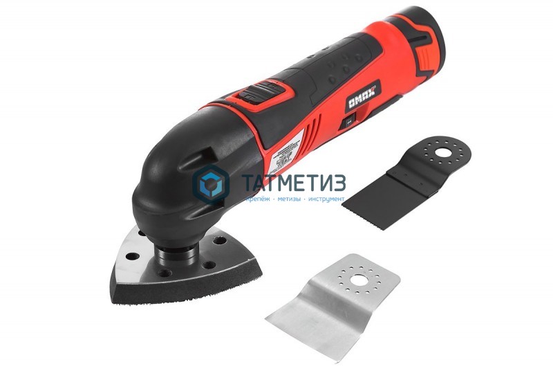 Инструмент многофункциональный аккумул. OMAX 12, 0 В, Li-ion, кейс Инструмент многофункциональный аккумул. OMAX 12, 0 В, Li-ion, кейс