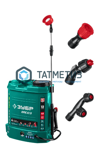 Опрыскиватель аккумуляторный, 12В, 8Ач, 12 л бак, ЗУБР Опрыскиватель аккумуляторный, 12В, 8Ач, 12 л бак, ЗУБР