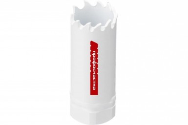 Коронка по металлу   24мм, биметал., до 38мм, мелкий зуб 10 TPI №311 HSSE M42 Co8% ПрофОснастка -  магазин крепежа «ТАТМЕТИЗ»