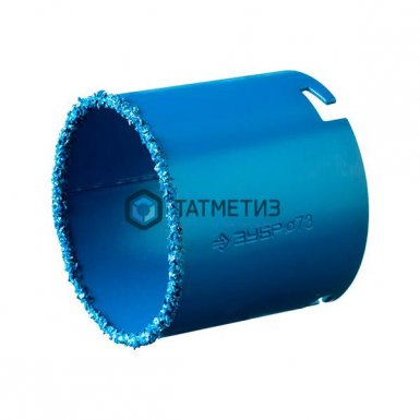 Коронка с карбид-вольфрамовой крошкой 73 мм, высота 55мм ЗУБР "ЭКСПЕРТ" | «ТАТМЕТИЗ» Коронка с карбид-вольфрамовой крошкой 73 мм, высота 55мм ЗУБР "ЭКСПЕРТ" - магазин «ТАТМЕТИЗ»