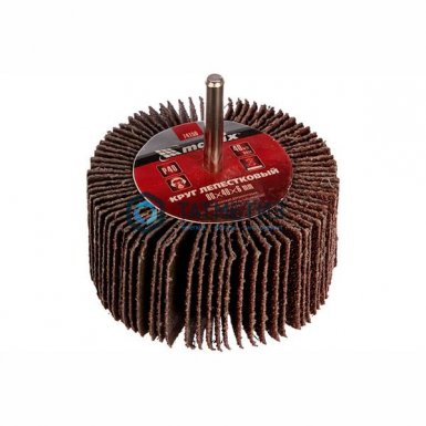 Круг лепестковый для дрели, P 40,  80 х 40 х 6 мм// MATRIX -  магазин «ТАТМЕТИЗ»