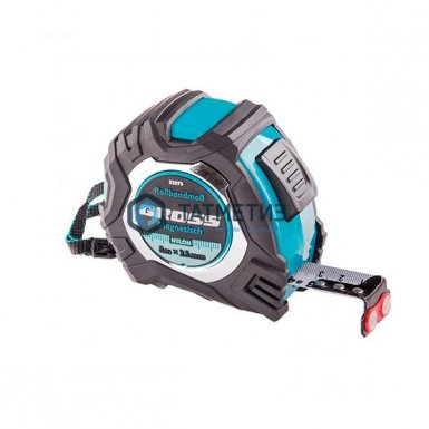 Рулетка Magnetisch, 3м х 16мм,обрезин. корпус,автоматич. фиксация, нейлон. покр.,магн. зацеп// Gross -  магазин крепежа «ТАТМЕТИЗ»