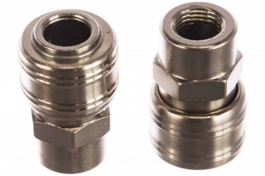Муфта универсальная быстросъемная ("мама"), внутренняя резьба 1/4", 2 шт. // Stels -  магазин крепежа «ТАТМЕТИЗ»