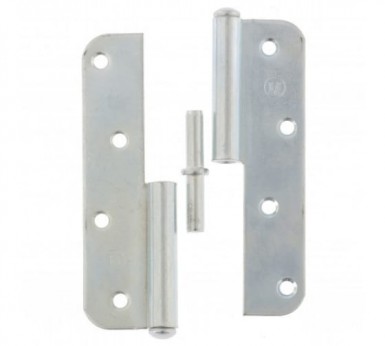 Петля накладная ПН1-130 правая, цинк -  магазин крепежа «ТАТМЕТИЗ»