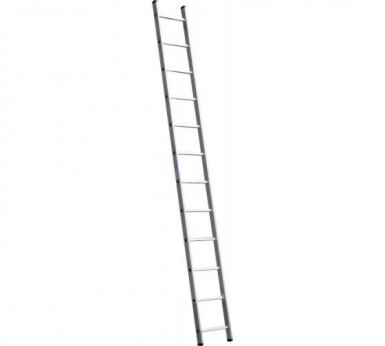 Лестница, 1 х12 ступеней, алюминиевая, односекционная  Новая высота серия NV100 -  магазин «ТАТМЕТИЗ»