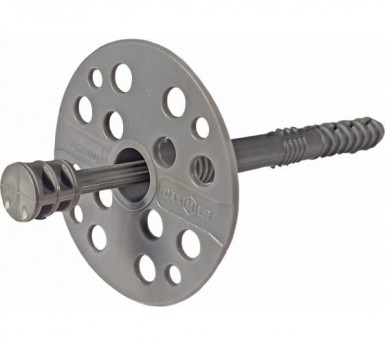 Дюбель д/изоляции IZO 10х100  ( 500 шт/уп) DAXMER -  магазин крепежа «ТАТМЕТИЗ»