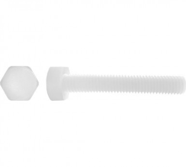 Болт М 12 х 50 полиамид DIN 933  (200 шт) -  магазин крепежа «ТАТМЕТИЗ»