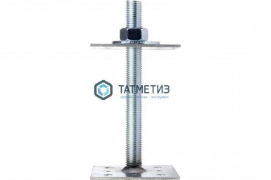 Анкер регулировочный по высоте ARH (80 х 80 мм)-М20, H-200мм -  магазин крепежа «ТАТМЕТИЗ»