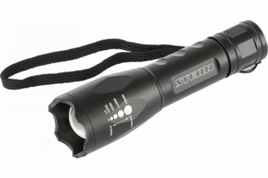 Фонарь, CREE LED 3 Вт, зум, 3 режима 100%-50%-строб, ремешок, 160 лм, 200 м, 3хААА Stern -  магазин «ТАТМЕТИЗ»