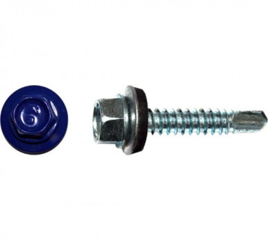 Саморез окраш.кров. 5,5х19 /5002/  (250 шт/уп)  КК -  магазин «ТАТМЕТИЗ»